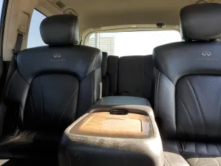 2012 Infiniti QX56 7-passenger with VIN JN8AZ2NE2C9021091, listed as a Copart auction lot 52217325 with 293,275 mi miles and Clean Title. Bid and sale history available at carsss.com. Image 10.