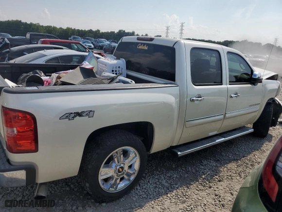 2013 Chevrolet Silverado 1500 LTZ with VIN 3GCPKTE78DG187943, listed as a Copart auction lot 67109854 with 0 mi miles and Salvage Title. Bid and sale history available at carsss.com. Image 3.