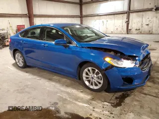 2019 Ford Fusion SE with VIN 3FA6P0LU9KR258773, listed as a Copart auction lot 52117085 with 103,492 mi miles and Salvage Title. Bid and sale history available at carsss.com. Image 4.