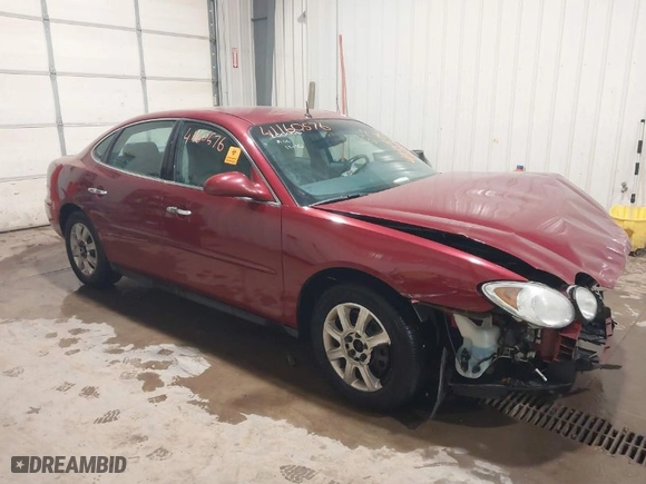 2005 Buick LaCrosse CX with VIN 2G4WC532X51355731, listed as a IAAI auction lot 41160576 with 127,753 mi miles. Bid and sale history available at carsss.com. Image 1.