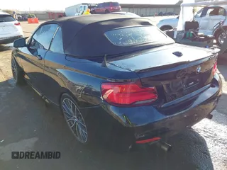 2018 BMW 2 Series M240i with VIN WBA2N1C56JVC27897, listed as a IAAI auction lot 41229981 with 39,492 mi miles. Bid and sale history available at carsss.com. Image 3.