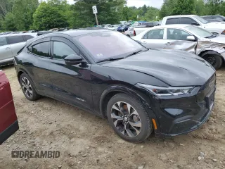 2022 Ford Mustang Mach-E Premium with VIN 3FMTK3SU6NMA39278, listed as a Copart auction lot 61228515 with 40,709 mi miles and Salvage title. Bid and sale history available at DreamBid. Image 4.