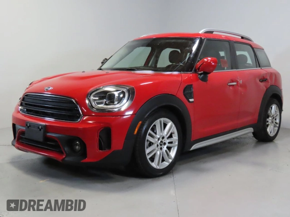 2022 MINI Countryman Cooper with VIN WMZ23BR08N3P13393, listed as a Copart auction lot 45341115 with 47,948 mi miles and Salvage Title. Bid and sale history available at carsss.com. Image 2.