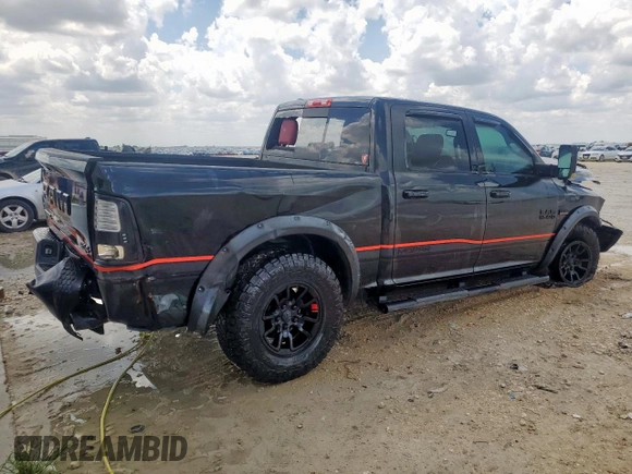 2016 Ram 1500 Rebel with VIN 1C6RR7YT5GS416166, listed as a Copart auction lot 63480815 with 96,134 mi miles and Clean title. Bid and sale history available at DreamBid. Image 3.