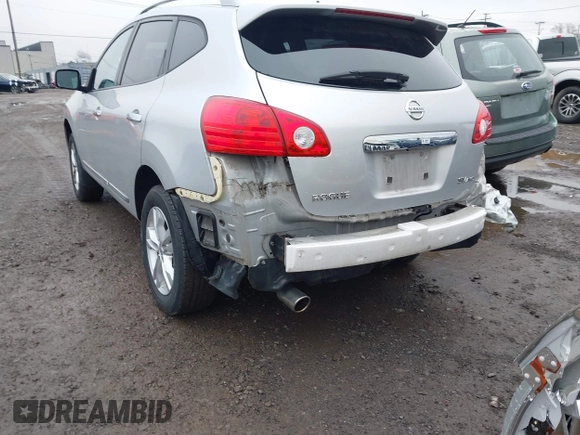 2013 Nissan Rogue S with VIN JN8AS5MV0DW628309, listed as a IAAI auction lot 42008720 with 45,718 mi miles and . Bid and sale history available at DreamBid. Image 13.