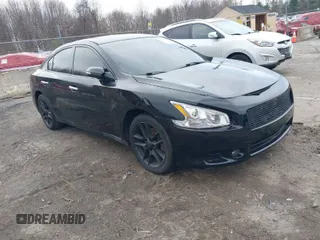 2010 Nissan Maxima 3.5 S with VIN 1N4AA5AP5AC849590, listed as a IAAI auction lot 42036717 with 1 mi miles. Bid and sale history available at carsss.com. Image 1.