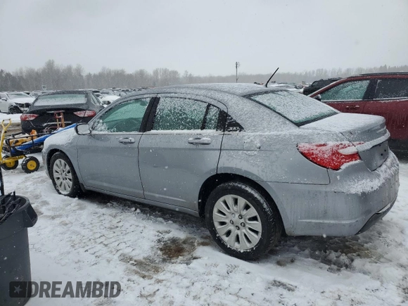 2013 Chrysler 200 LX with VIN 1C3CCBAB6DN512732, listed as a Copart auction lot 44967005 with 80,219 mi miles and Clean Title. Bid and sale history available at carsss.com. Image 2.