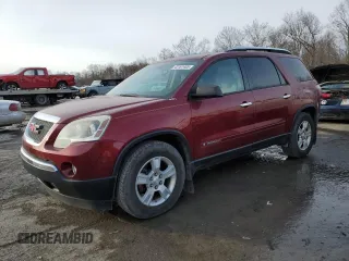 2008 GMC Acadia SLE1 with VIN 1GKEV13768J305714, listed as a Copart auction lot 43161405 with 75,704 mi miles and Salvage Title. Bid and sale history available at carsss.com. Image 1.