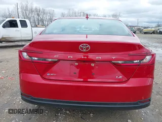 2025 Toyota Camry LE with VIN 4T1DAACK4SU089077, listed as a IAAI auction lot 42166255 with 384 mi miles and . Bid and sale history available at DreamBid. Image 16.