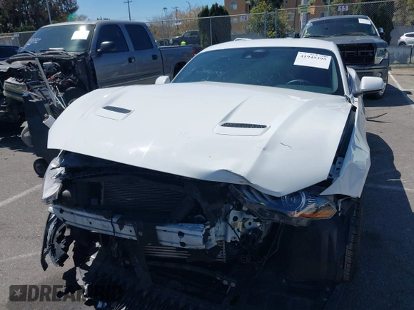 2021 Ford Mustang EcoBoost with VIN 1FA6P8TH4M5148415, listed as a IAAI auction lot 41945395 with 51,599 mi miles and . Bid and sale history available at DreamBid. Image 12.