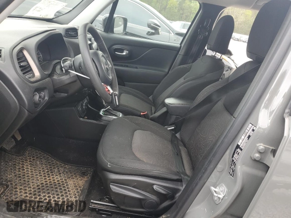 2023 Jeep Renegade Latitude with VIN ZACNJDB1XPPP40785, listed as a Copart auction lot 51435085 with 52,905 mi miles and Salvage Title. Bid and sale history available at DreamBid. Image 7.