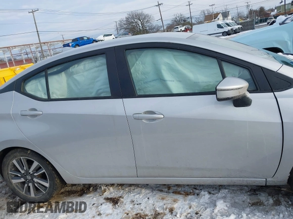 2021 Nissan Versa SV with VIN 3N1CN8EV5ML850350, listed as a IAAI auction lot 41338407 with 88,681 mi miles and . Bid and sale history available at carsss.com. Image 13.