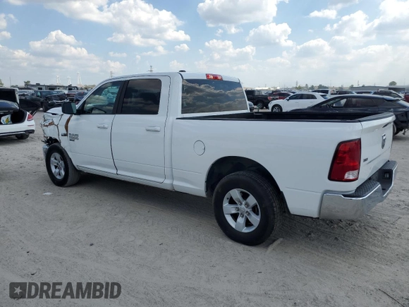 2021 Ram 1500 SLT with VIN 1C6RR6TTXMS515840, listed as a Copart auction lot 72746294 with 77,548 mi miles and Salvage title. Bid and sale history available at DreamBid. Image 2.