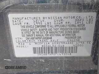 2015 Nissan Sentra SR with VIN 3N1AB7AP0FL633048, listed as a IAAI auction lot 42166079 with 138,896 mi miles and . Bid and sale history available at DreamBid. Image 9.