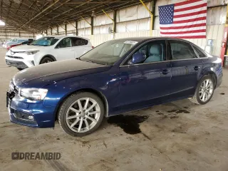 2016 Audi A4 Premium with VIN WAUAFAFL7GN007631, listed as a Copart auction lot 50709625 with 72,364 mi miles and Salvage Title. Bid and sale history available at carsss.com. Image 1.