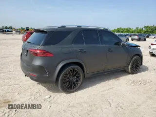 2024 Mercedes-Benz GLE 450 with VIN 4JGFB5KB8RB122828, listed as a Copart auction lot 61954615 with 9,329 mi miles and Salvage title. Bid and sale history available at DreamBid. Image 3.