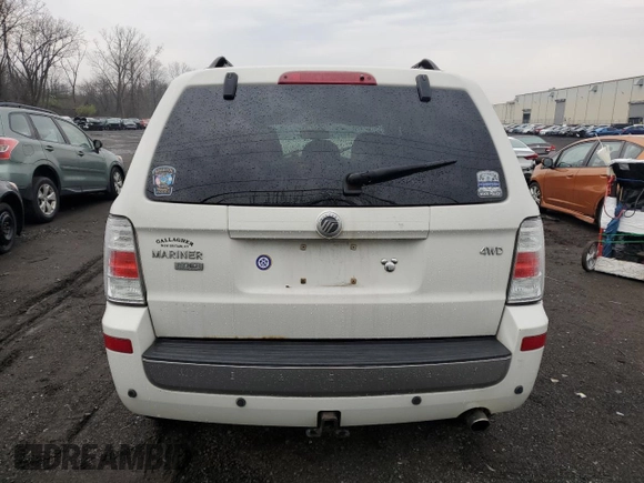 2009 Mercury Mariner Premier with VIN 4M2CU97G59KJ16931, listed as a Copart auction lot 53111905 with Not provided miles and Salvage title. Bid and sale history available at DreamBid. Image 6.