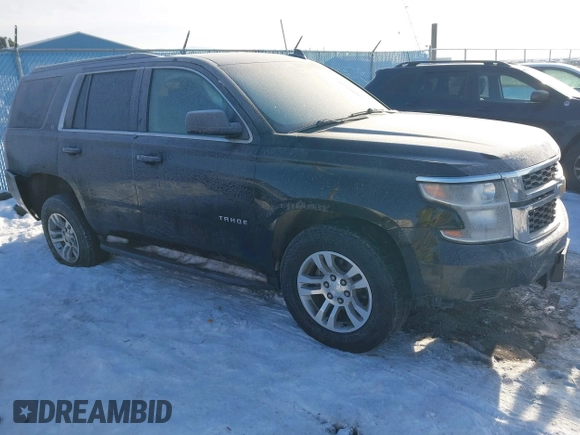 2020 Chevrolet Tahoe LT with VIN 1GNSKBKC9LR309818, listed as a IAAI auction lot 41420268 with 131,823 mi miles and . Bid and sale history available at DreamBid. Image 1.