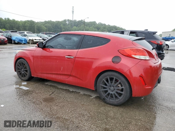 2014 Hyundai Veloster RE:FLEX with VIN KMHTC6AD9EU212982, listed as a Copart auction lot 58583615 with 146,146 mi miles and Non repairable. Bid and sale history available at DreamBid. Image 2.