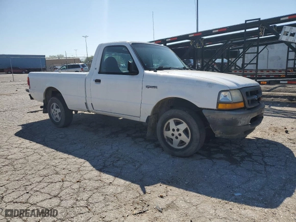 1998 Ford Ranger XL with VIN 1FTYR10U0WUB83306, listed as a Copart auction lot 53581515 with 143,834 mi miles and Clean Title. Bid and sale history available at carsss.com. Image 4.