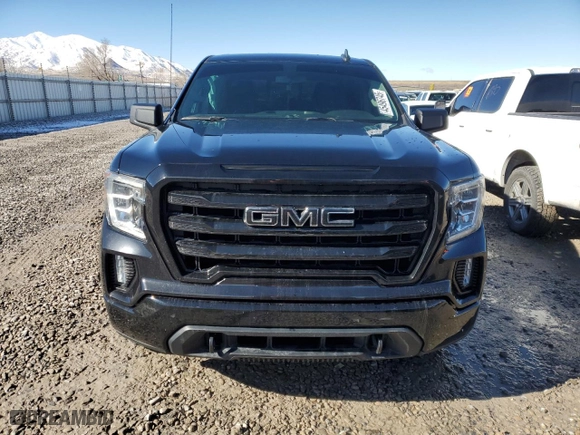 2020 GMC Sierra 1500 Elevation with VIN 1GTU9CET8LZ346101, listed as a Copart auction lot 45496745 with 0 mi miles and Salvage Title. Bid and sale history available at carsss.com. Image 5.