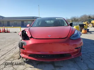 2022 Tesla Model 3 Long Range with VIN 5YJ3E1EB9NF104963, listed as a Copart auction lot 48544255 with 56,451 mi miles and Salvage Title. Bid and sale history available at DreamBid. Image 5.