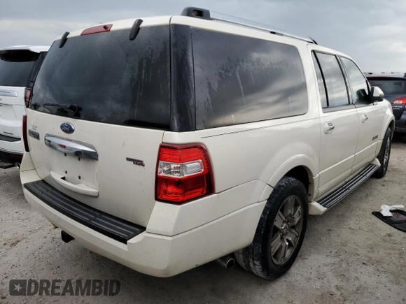 2008 Ford Expedition EL Limited with VIN 1FMFK19538LA14439, listed as a Copart auction lot 77560014 with 207,404 mi miles and Non Repairable. Bid and sale history available at carsss.com. Image 3.