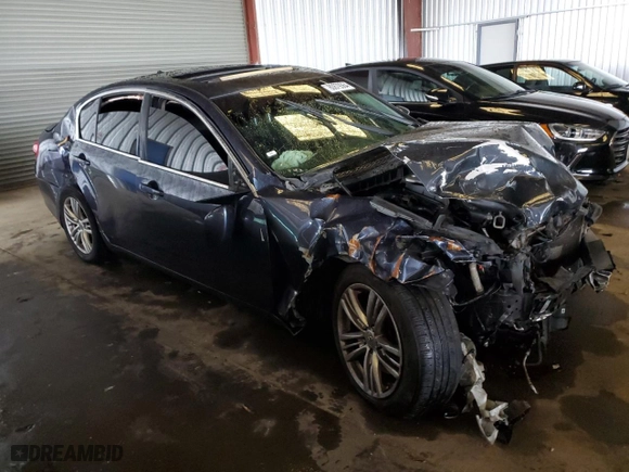 2011 Infiniti G25 Sedan x with VIN JN1DV6AR3BM451053, listed as a Copart auction lot 80879364 with 0 mi miles and Salvage Title. Bid and sale history available at carsss.com. Image 4.
