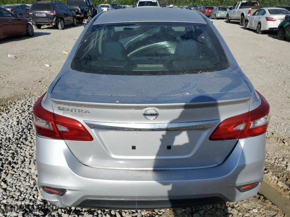 2019 Nissan Sentra S with VIN 3N1AB7AP5KY309736, listed as a Copart auction lot 52581625 with 99,340 mi miles and Salvage Title. Bid and sale history available at carsss.com. Image 6.