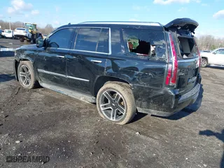 2019 Cadillac Escalade Luxury with VIN 1GYS4BKJ5KR354572, listed as a IAAI auction lot 41071039 with 98,256 mi miles. Bid and sale history available at carsss.com. Image 3.