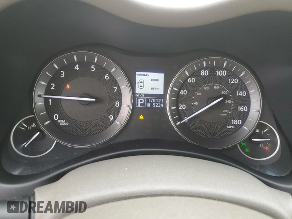 2012 Infiniti M z VIN JN1BY1AP2CM332668, wystawiony jako Copart lot #58692455 z przebiegiem 170 121 mil mil oraz Szkoda całkowita • Salvage title. Historia ofert i sprzedaży dostępna na DreamBid. Obrazek 9.