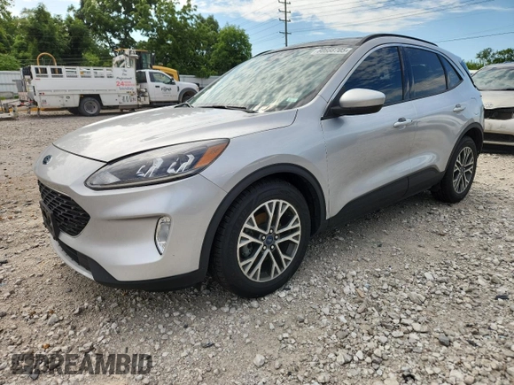 2020 Ford Escape SEL with VIN 1FMCU0H62LUA71848, listed as a Copart auction lot 60888705 with 70,759 mi miles and Salvage title. Bid and sale history available at DreamBid. Image 1.