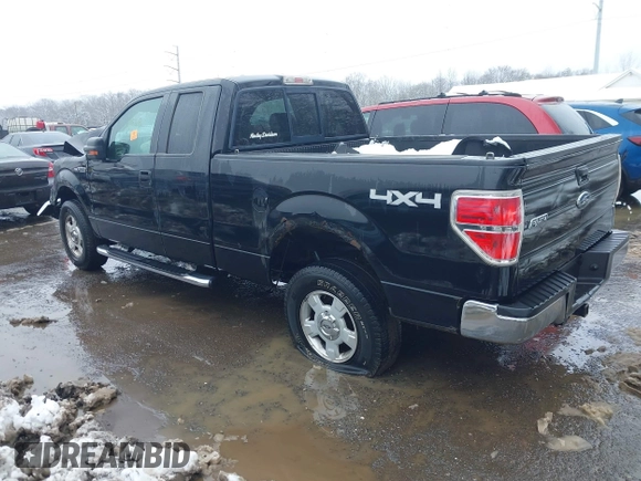 2009 Ford F-150 XL with VIN 1FTPX14V69FB05187, listed as a IAAI auction lot 41548156 with 14 mi miles. Bid and sale history available at carsss.com. Image 3.