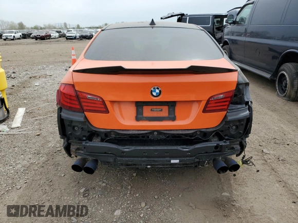 2012 BMW 5 Series 535i xDrive z VIN WBAFU7C50CDU64592, wystawiony jako Copart lot #54578135 z przebiegiem 125 983 mil mil oraz Szkoda całkowita • Salvage title. Historia ofert i sprzedaży dostępna na DreamBid. Obrazek 6.