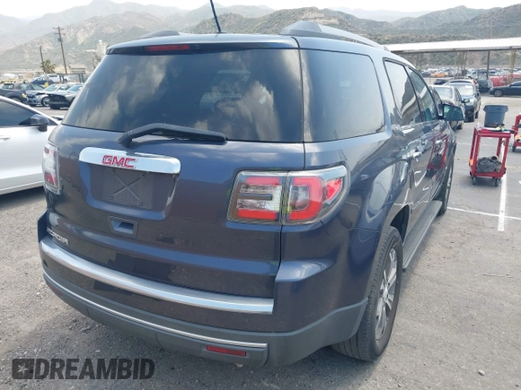 2013 GMC Acadia SLT with VIN 1GKKRRKD8DJ252697, listed as a IAAI auction lot 42141345 with 129,540 mi miles and . Bid and sale history available at carsss.com. Image 4.