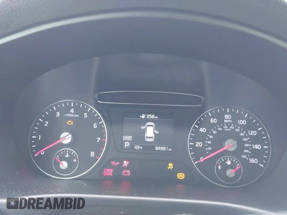 2019 Kia Sorento L with VIN 5XYPG4A3XKG592630, listed as a IAAI auction lot 41530985 with 84,991 mi miles. Bid and sale history available at carsss.com. Image 7.