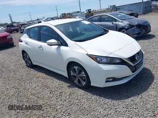 2021 Nissan LEAF SV with VIN 1N4AZ1CV0MC556505, listed as a IAAI auction lot 42438895 with 20,249 mi miles and . Bid and sale history available at DreamBid. Image 1.
