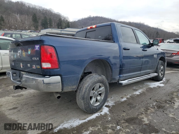 2019 Ram 1500 Warlock z VIN 1C6RR7LG6KS661786, wystawiony jako Copart lot #82705524 z przebiegiem 118 496 mil mil oraz Szkoda całkowita • Salvage title. Historia ofert i sprzedaży dostępna na DreamBid. Obrazek 3.