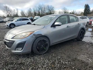 2010 Mazda Mazda3 s Sport with VIN JM1BL1S60A1123445, listed as a Copart auction lot 48933785 with 123,511 mi miles and Salvage Title. Bid and sale history available at carsss.com. Image 1.