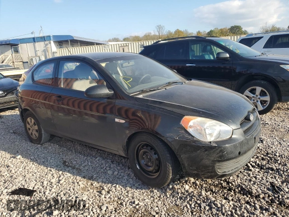 2008 Hyundai Accent GS with VIN KMHCM36C08U098239, listed as a Copart auction lot 80016294 with 197,413 mi miles and Salvage Title. Bid and sale history available at carsss.com. Image 4.