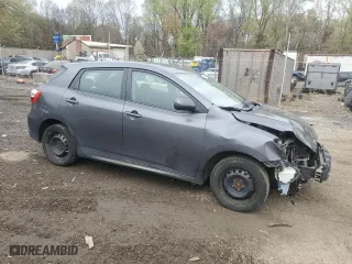 2010 Toyota Matrix S with VIN 2T1LE4EE0AC015812, listed as a Copart auction lot 52496185 with 205,767 mi miles and Salvage Title. Bid and sale history available at carsss.com. Image 4.