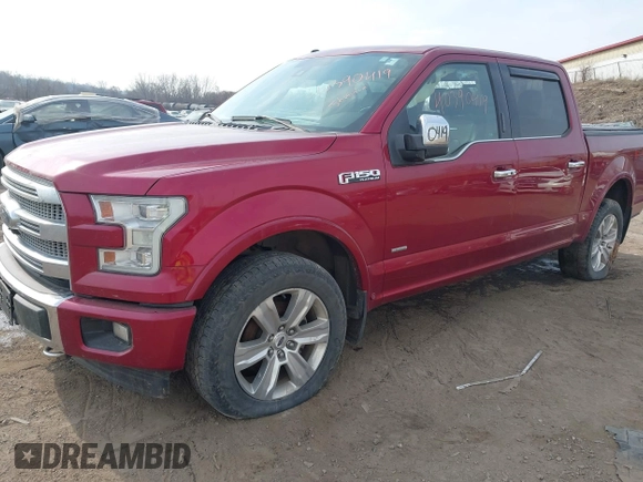 2017 Ford F-150 XL with VIN 1FTEW1EG3HFB76923, listed as a IAAI auction lot 40390419 with 140,758 mi miles. Bid and sale history available at carsss.com. Image 17.