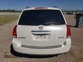 2008 Nissan Quest SE z VIN 5N1BV28U68N103558, wystawiony jako Copart lot #49637325 z przebiegiem 185 116 mil mil oraz Szkody całkowita. Historia ofert i sprzedaży dostępna na DreamBid. Obrazek 6.