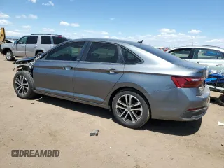 2024 Volkswagen Jetta Sport with VIN 3VWBM7BU1RM008606, listed as a Copart auction lot 57120815 with 11,987 mi miles and Salvage title. Bid and sale history available at DreamBid. Image 2.