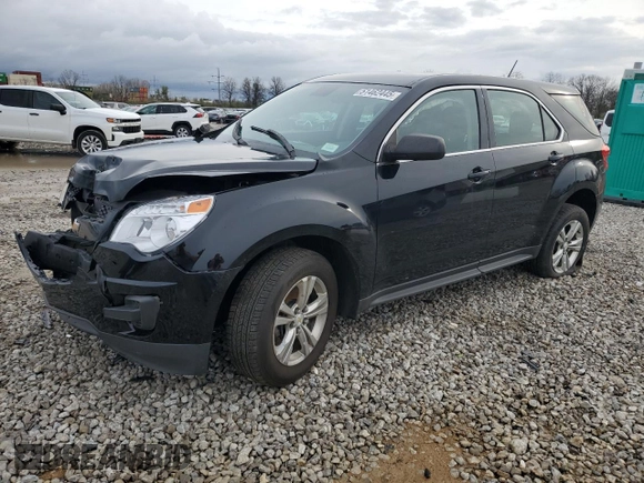 2015 Chevrolet Equinox LS with VIN 2GNFLEEK3F6333180, listed as a Copart auction lot 51462445 with 175,167 mi miles and Salvage Title. Bid and sale history available at carsss.com. Image 1.