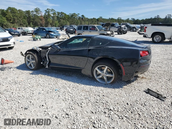 2015 Chevrolet Corvette 1LT with VIN 1G1YA2D73F5115425, listed as a Copart auction lot 76010124 with Not provided miles and Clean title. Bid and sale history available at DreamBid. Image 2.