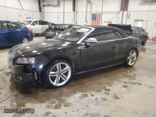 2012 Audi S5 Prestige with VIN WAUVGAFH2CN004687, listed as a Copart auction lot 53560325 with 61,976 mi miles and Salvage Title. Bid and sale history available at carsss.com. Image 1.