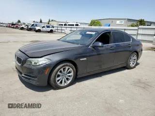 2014 BMW 5 Series 528i z VIN WBA5A5C56ED507067, wystawiony jako Copart lot #61978825 z przebiegiem 122 229 mil mil oraz Szkoda całkowita • Salvage title. Historia ofert i sprzedaży dostępna na DreamBid. Obrazek 1.