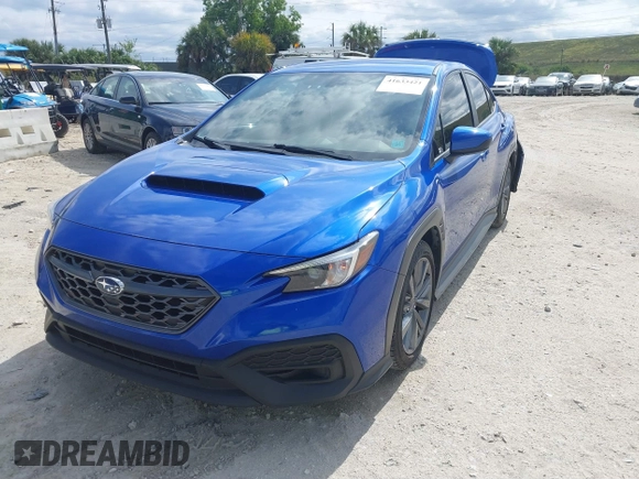 2022 Subaru WRX with VIN JF1VBAA60N9016362, listed as a IAAI auction lot 41633421 with 47,467 mi miles. Bid and sale history available at carsss.com. Image 17.
