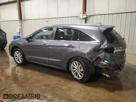 2017 Acura RDX with VIN 5J8TB3H3XHL006178, listed as a Copart auction lot 46074495 with 62,451 mi miles and Salvage Title. Bid and sale history available at carsss.com. Image 2.